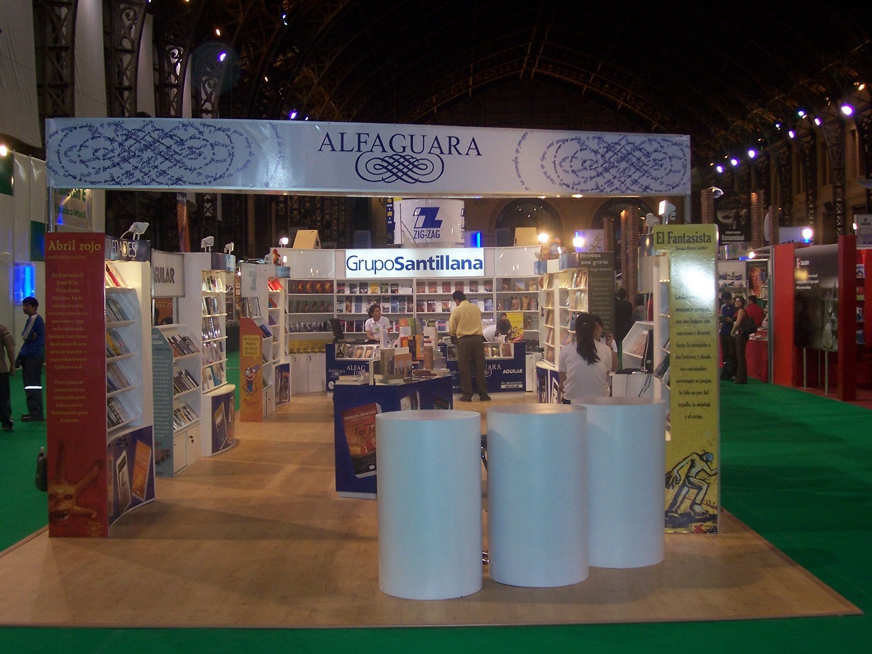 Stand para feria del libro Chile